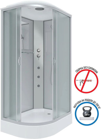 Душевая кабина Niagara NG-3312-14RG 120x80x215 - изображение в каталоге