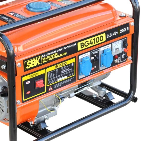 Бензиновый генератор SBK BG4100 – фото товара