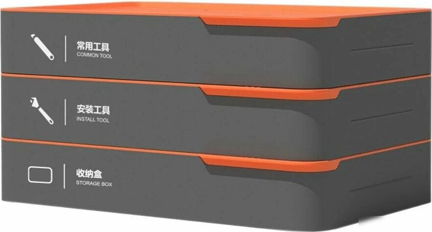 Набор домашнего мастера Deli H1001-ADE (15 предметов) – фото товара