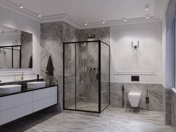 Душевой уголок Ambassador Forsa 130x110x200 17021219AB-110AB - фото товара