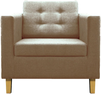 Интерьерное кресло Brioli Дилли клетка Д (J2/бежевый/опоры светлые) – изображение в каталоге