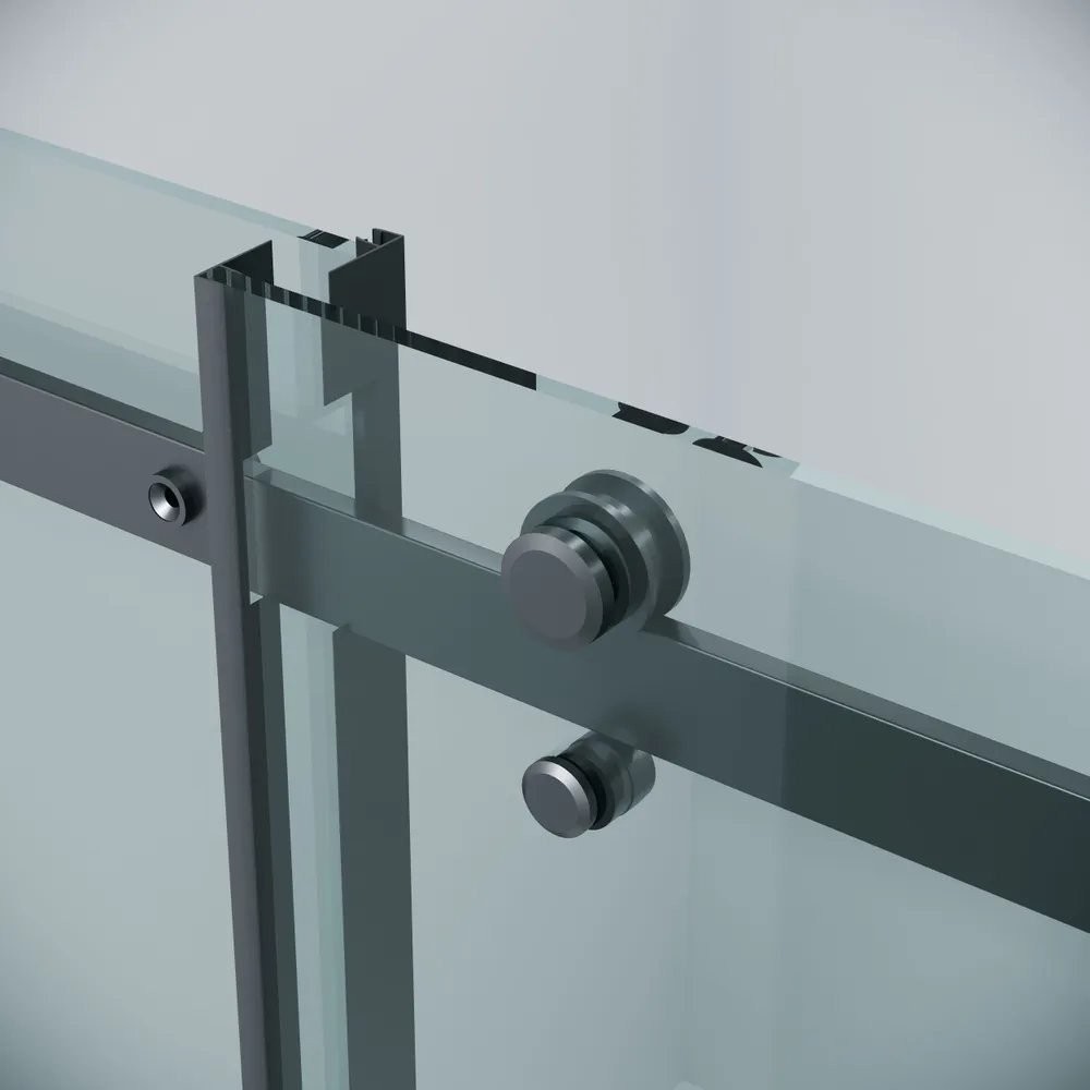 Душевой уголок Grossman Classic 160x80x195 120.K33.04.1680.21.00 (черный матовый/стекло прозрачное) - фото товара