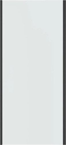 Душевая стенка Niagara Nova NG-A80GR-34 80х195 (графит/прозрачное стекло) - изображение в каталоге