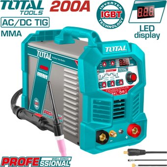 Сварочный инвертор Total TIGACDC20068 – изображение в каталоге