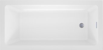 Ванна Wellsee FreeDom 2.0 180x85 23300301R (встраиваемая ванна белый глянец, сифон-автомат хром) - изображение в каталоге