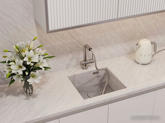 Кухонная мойка Omoikiri Kasen 48-26 INT LG (светлое золото) - фото товара