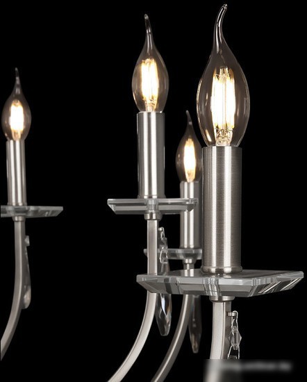 Подвесная люстра Freya Forte FR1006PL-12N (никель) – фото товара