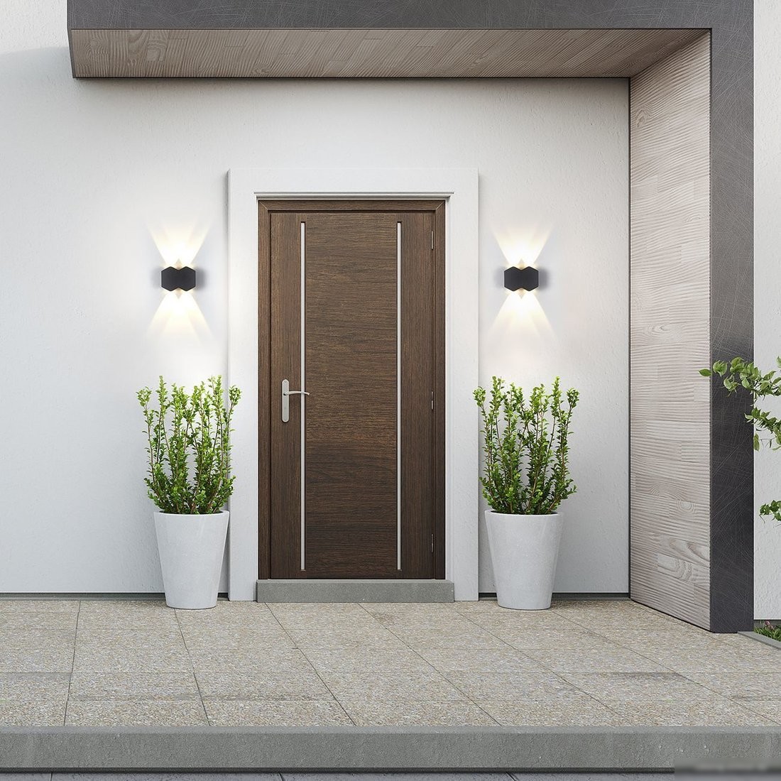 Уличный накладной светильник ESCADA 30004W/01LED (черный) – фото товара