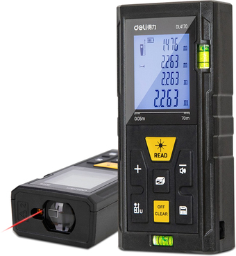 Лазерный дальномер Deli DL4170 – изображение в каталоге