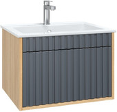 Onika Тумба под умывальник Дайлер 60 106151 (графит/дуб сонома) – изображение в каталоге