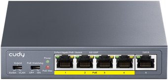 Неуправляемый коммутатор Cudy GS105P 1.0 – изображение в каталоге