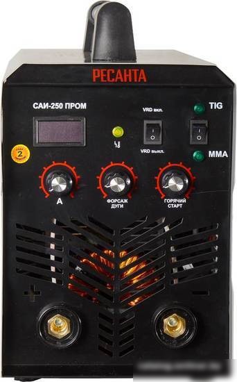 Сварочный инвертор Ресанта САИ-250 ПРОМ – фото товара