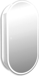 Abber Шкаф с зеркалом Kontur AG6339S (белый матовый) – изображение в каталоге