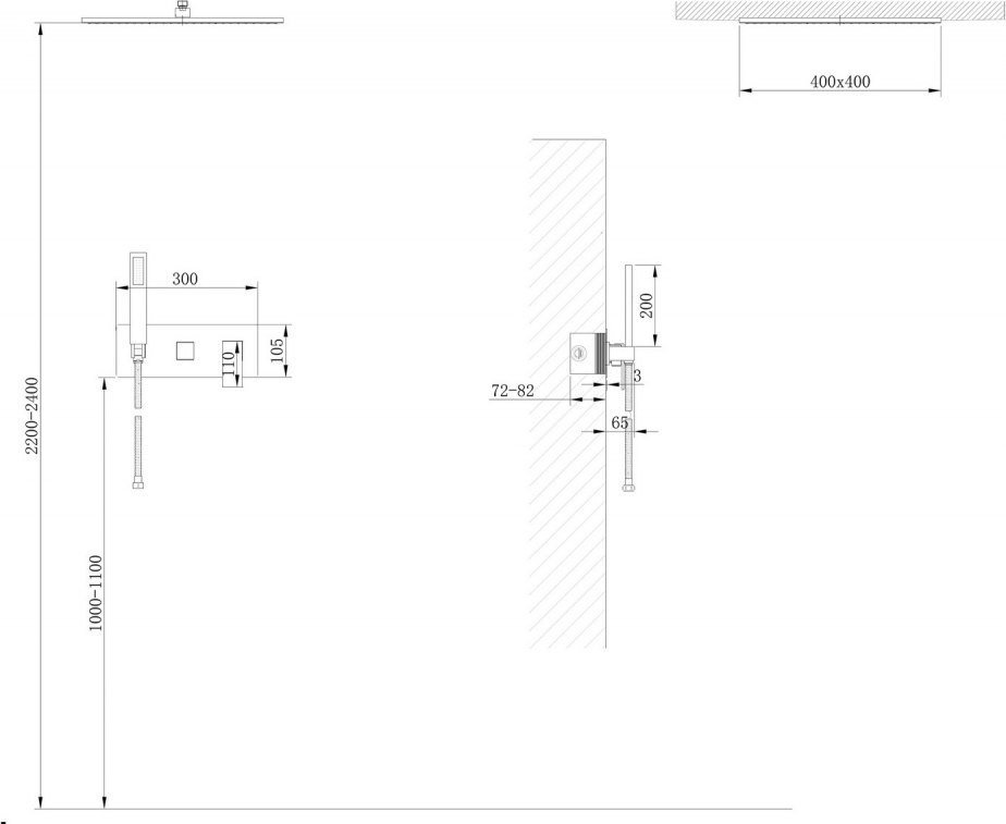 Душевая система Abber Daheim AF8221SP (сатин) - фото товара