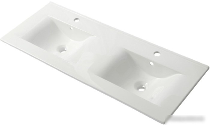 ЗОВ Тумба с умывальником Парма 120 P120LHO0MBPMC1A-OL120 (дуб/черный) – фото товара