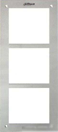 Аксессуар Dahua DHI-VTOF003 металлическая рамка для 3-х модулей – фото товара