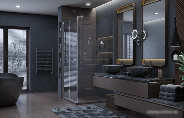 Душевой уголок Ambassador Diamond 12011105L 90х90 - фото товара