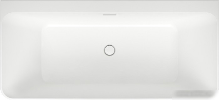 Ванна Wellsee Bromance 170x78 231602002 (пристенная ванна белый глянец/матовый черный, экран, ножки, сифон-автомат глянцевый белый) - фото товара
