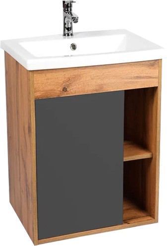 Viant Тумба под умывальник Бостон Como 70 VBOS70COG-T1STP – изображение в каталоге