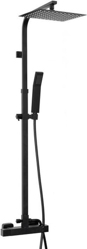 Душевая система Rea Milan REA-P7000 (черный) - изображение в каталоге