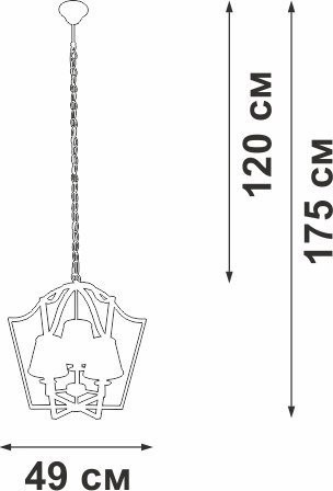 Люстра Vitaluce V4991-8/3 – фото товара