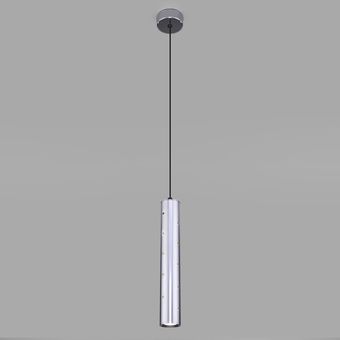 Люстра средней высоты Elektrostandard 50214/1 LED (хром) – изображение в каталоге