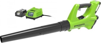 Ручная воздуходувка Greenworks G24ABK2 2404807UA (с 1-им АКБ) – изображение в каталоге
