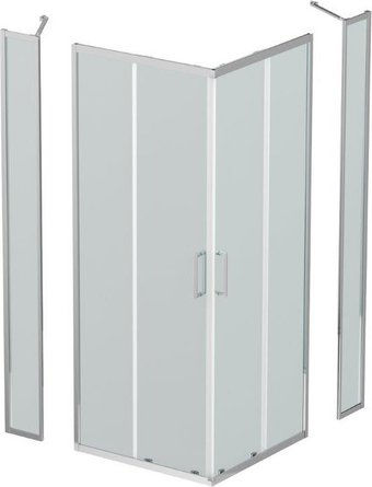 Душевой уголок BelBagno LUCE-A-22-100+30-C-Cr - изображение в каталоге