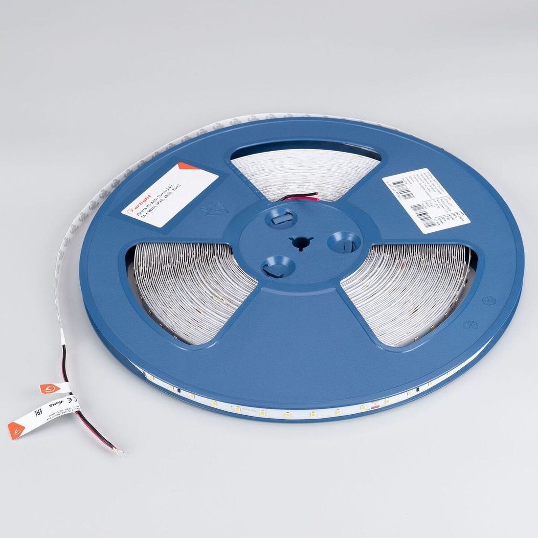 Светодиодная лента Arlight 6W/m 60Led/m 2835SMD теплый белый 30M IC-A60-10mm 24V Warm2700 027034(2) – фото товара