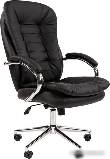 Офисное кресло CHAIRMAN 795 N (кожа, черный) – изображение в каталоге