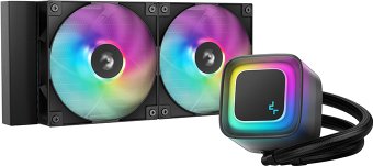 Система жидкостного охлаждения для процессора DeepCool LE240 V2 R-LE240-BKAMMC-G-2 – изображение в каталоге