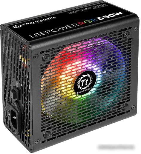 Блок питания Thermaltake Litepower RGB 550W LTP-550AL2NK – фото товара