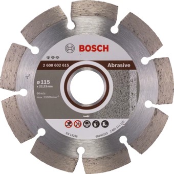 Отрезной диск алмазный Bosch Standard Abrasive 2608602615 – изображение в каталоге
