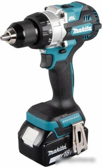 Дрель-шуруповерт Makita DDF486RTJ (с 2-мя АКБ, кейс) – фото товара