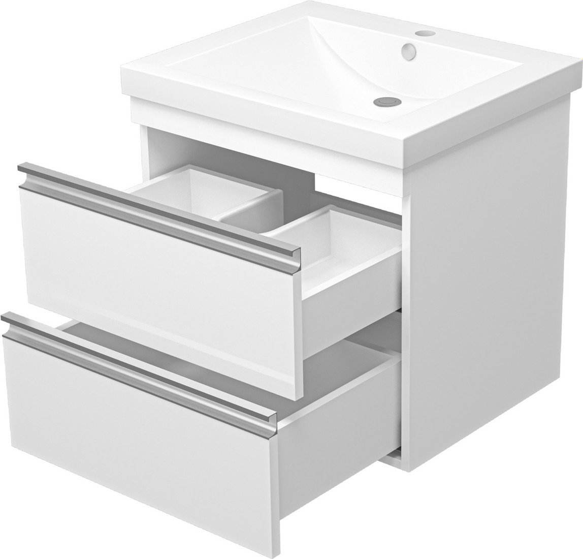 Misty Тумба под умывальник Ингрид 60 П-Инг-01060-011П2Я – фото товара