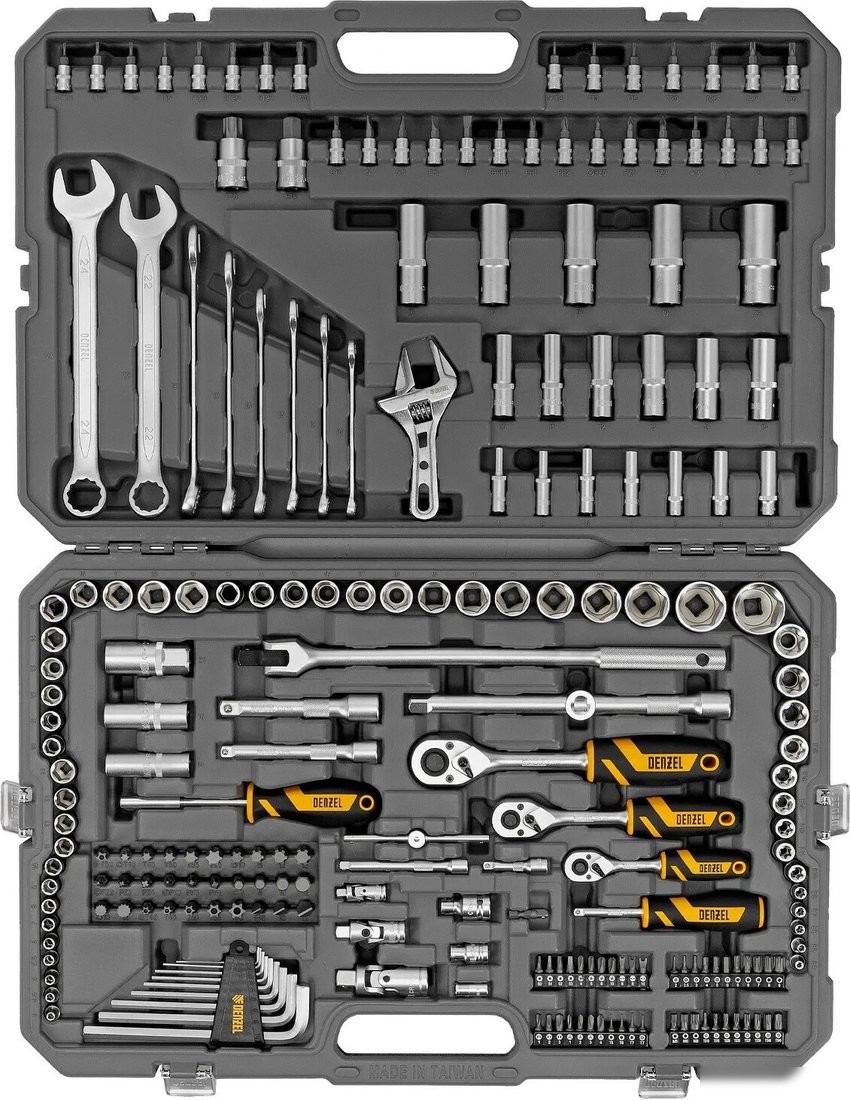 Универсальный набор инструментов Denzel 15807 (216 предметов) – фото товара