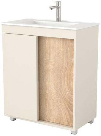 Дабер Тумба под умывальник 013 WeltWasser Deilbach 7517-70 Т13.7W.0.18 (бежевый/дуб бардолино) – изображение в каталоге