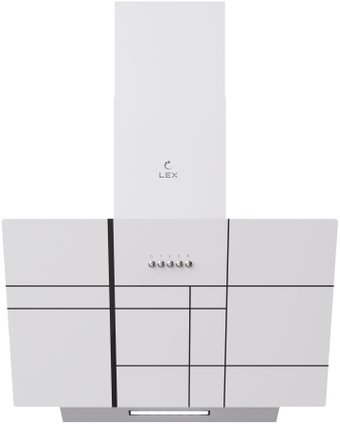 Кухонная вытяжка LEX Moza 600 R1 (белый) – изображение в каталоге