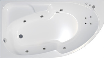 Ванна Triton София 170x95 L Стандарт Flat (с гидромассажем) - изображение в каталоге