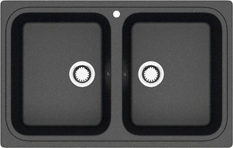 Кухонная мойка MARRBAXX 20/Q4 F020Q004 (черный) - изображение в каталоге