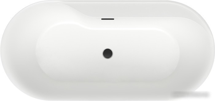 Ванна Wellsee Vanille Joie 179,5x84,5 236501003 (отдельностоящая ванна белый глянец, экран, ножки, сифон-автомат матовый черный) - фото товара