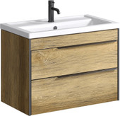 Aqwella Тумба с умывальником Fargo 80 FRG0108DB – изображение в каталоге