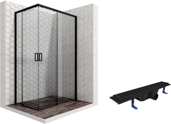 Душевой уголок Ambassador Set 11011205R-ST4 - изображение в каталоге