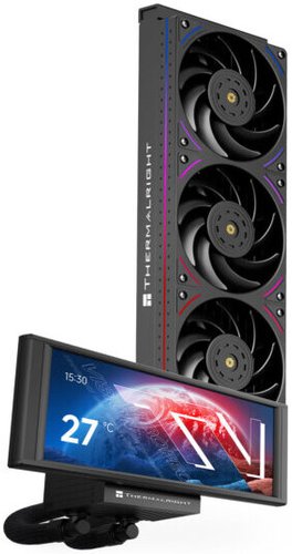 Система жидкостного охлаждения для процессора Thermalright Trofeo Vision 360 ARGB (черный) – изображение в каталоге