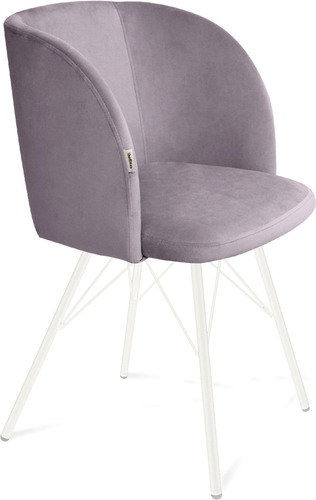 Стул Sheffilton SHT-ST33/S37 (сиреневая орхидея/белый) – изображение в каталоге
