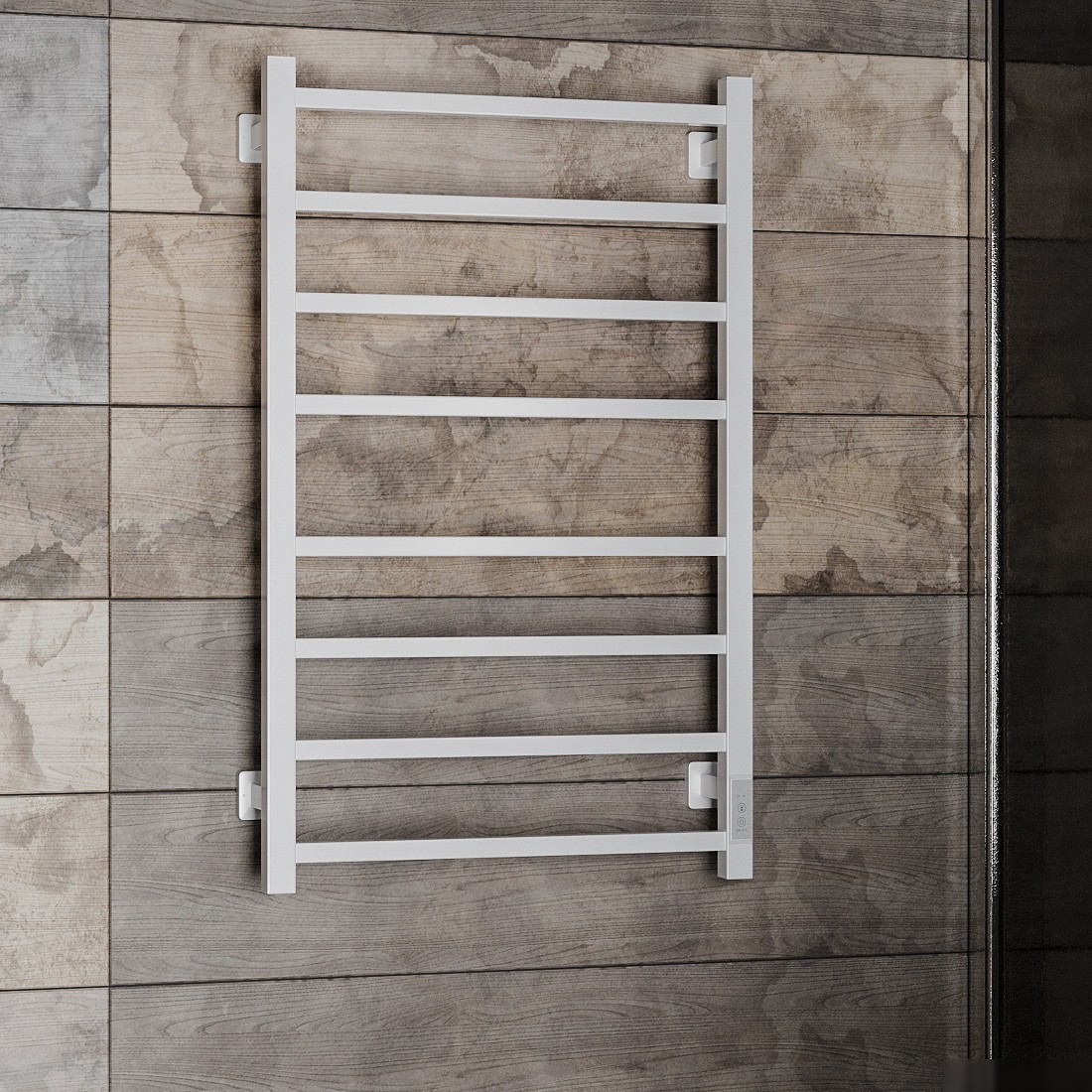 Полотенцесушитель Roxen Square BK-109SW-8T 11050-5385W (белый) - фото товара