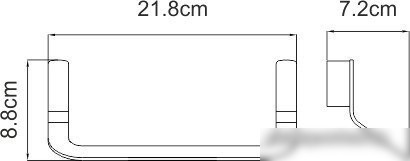 Держатель для полотенца Wasserkraft Sauer K-7960 – фото товара