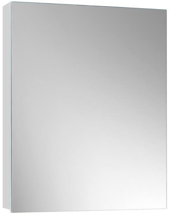 Мебель для ванных комнат Belux Шкаф с зеркалом Триумф ВШ 60 (1 белый глянцевый) – изображение в каталоге