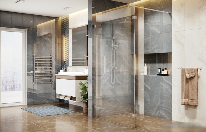 Душевая стенка Ambassador Walk-in 15031105 90х25 - фото товара