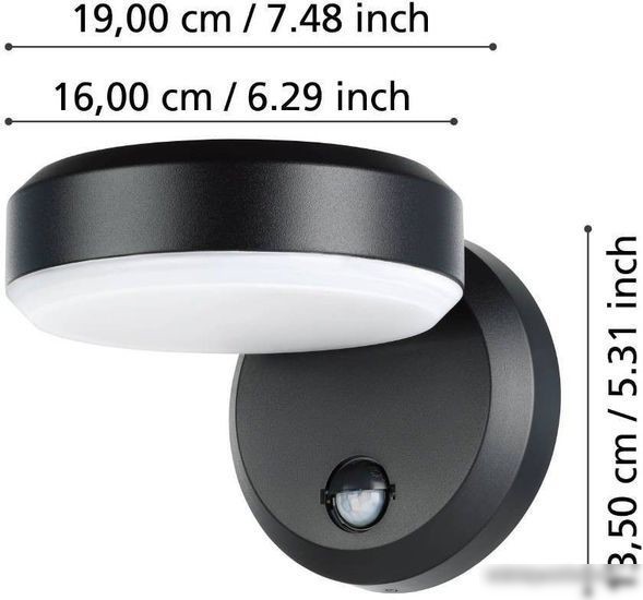 Уличный настенный светильник Eglo Fornaci 900674